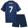 Camisola + Calções Arsenal Saka 7 Criança Equipamento 2ª 2025-26